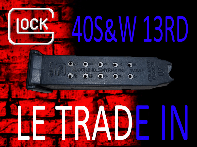 Glock Model 23 .40S&W 13RD FML LE Trade In