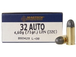 Magtech 32 ACP 71 Grain Lead Round Nose Box of 50