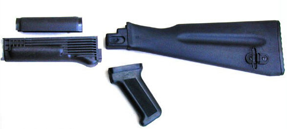 K-VAR NATO AK US Made Black Stock Set