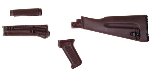 K-Var AK-47 US Made Plum Warsaw Stock Set