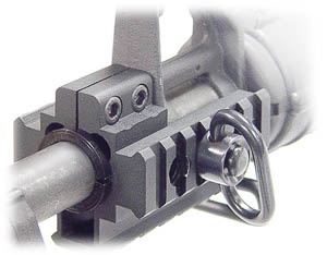 UTG Deluxe Tri-Rail Barrel Mount (MNT-BR101TR)