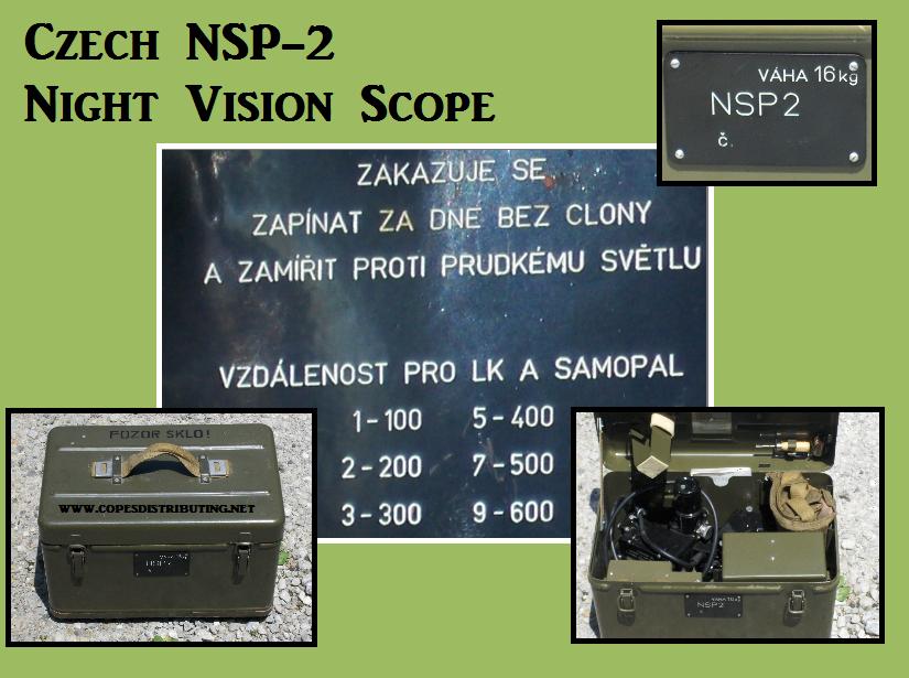 Czech NSP-3 Night Vision Scope