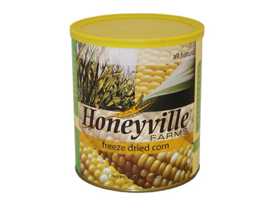 Honeyville Freeze Dried Sweet Corn 1.25lb Can