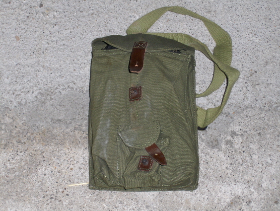AK Green Canvas 40rd Mag Pouch