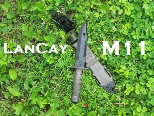 Lan-Cay M11 OD Green Multi-Purpose Knife