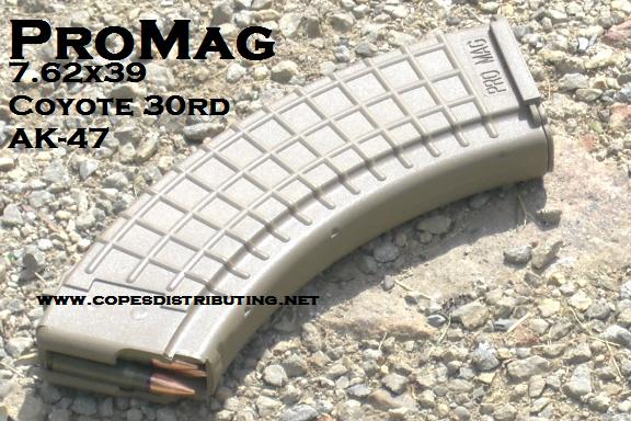 AK-47 7.62x39 Coyote Brown ProMag Pattern 30rnd