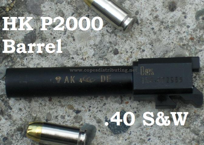 HK P2000 3.62 40S&W Barrel