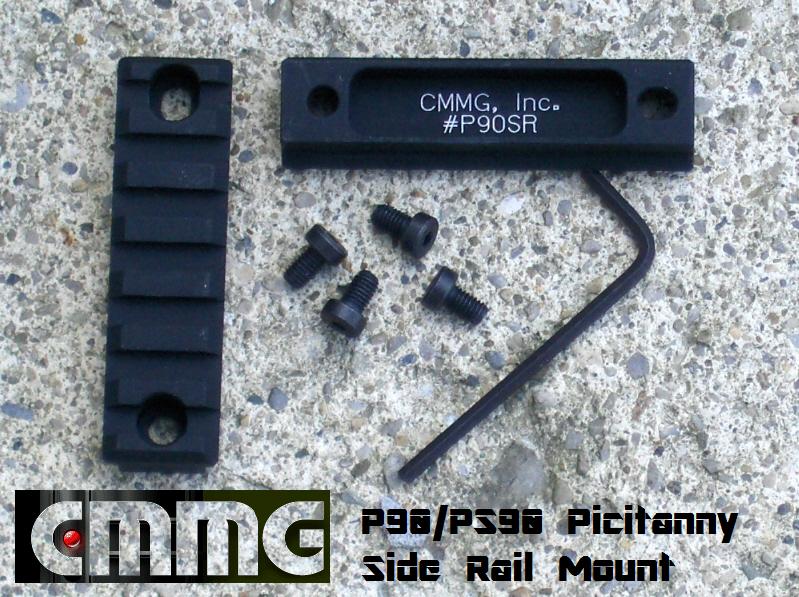 CMMG Picatinny Side Rails for P90/PS90