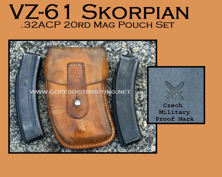 VZ61 Skorpion 20rd. Mag Set