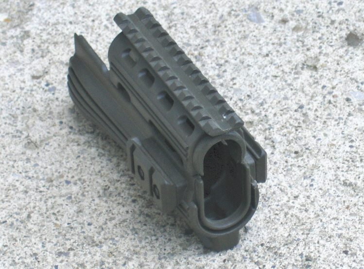Malaysian AK Quad Rail Handguard OD Green