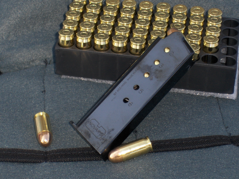 ACT-MAG/Novak 1911 .45 6rnd Magazine, Blue
