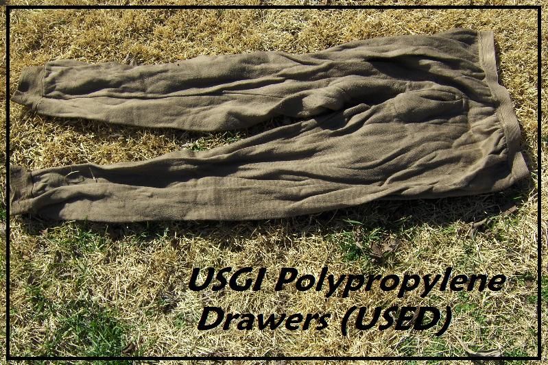 USGI Polypropylene Drawers MEDIUM (USED)