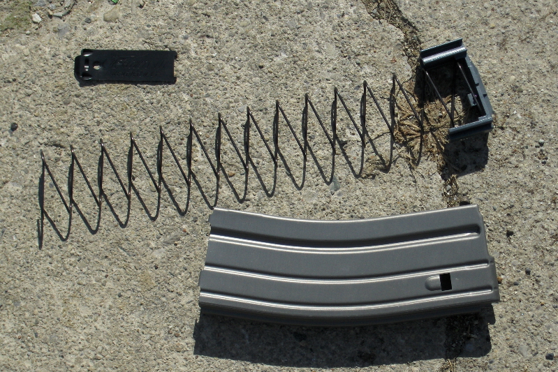 C Products AR15 30rnd. Grey Teflon w/Grey Follower REBUILD KIT