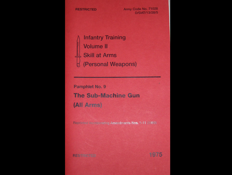 Infantry Training Volume II, Skill at Arms (Personal Weapons),