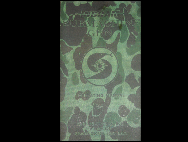 Ingram Submachine Gun Manual No. 2