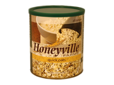 Honeyville Quick Oats CASE (6/5lb Cans)