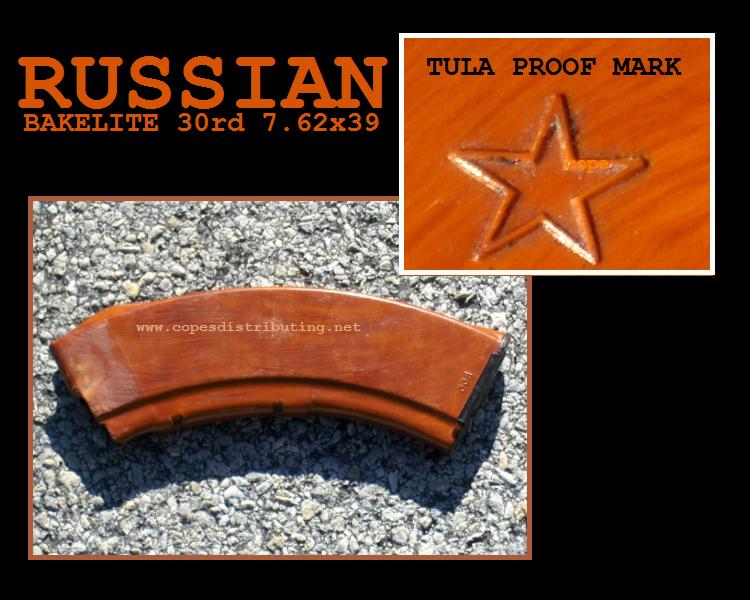 AK-47 Russian TULA Bakelite 30rd 7.62x39