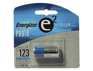 Energizer e2 123 3 Volt Batteries -2pk