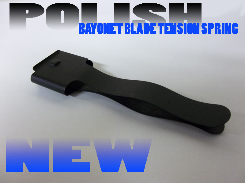 Polish Bayonet Blade Tension Spring
