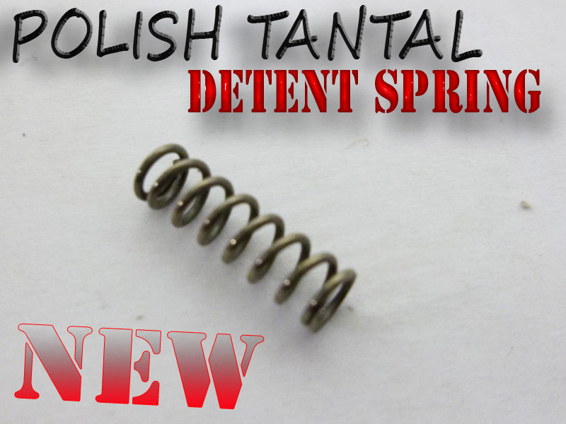 Polish Tantal Detent Spring