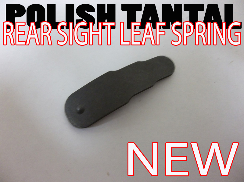 Polish Tantal Rear Sight Leaf Spring