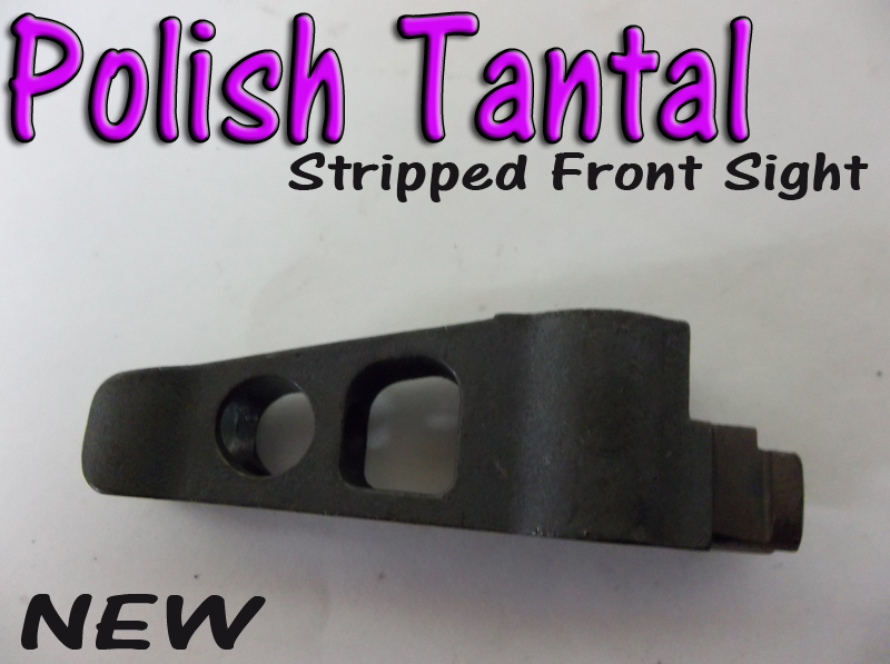 Polish Tantal Stripped Front Sight