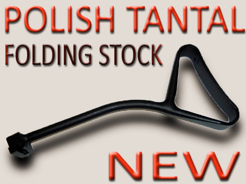 BLOW OUT Polish Tantal Folding Stock (STOCK ONLY)