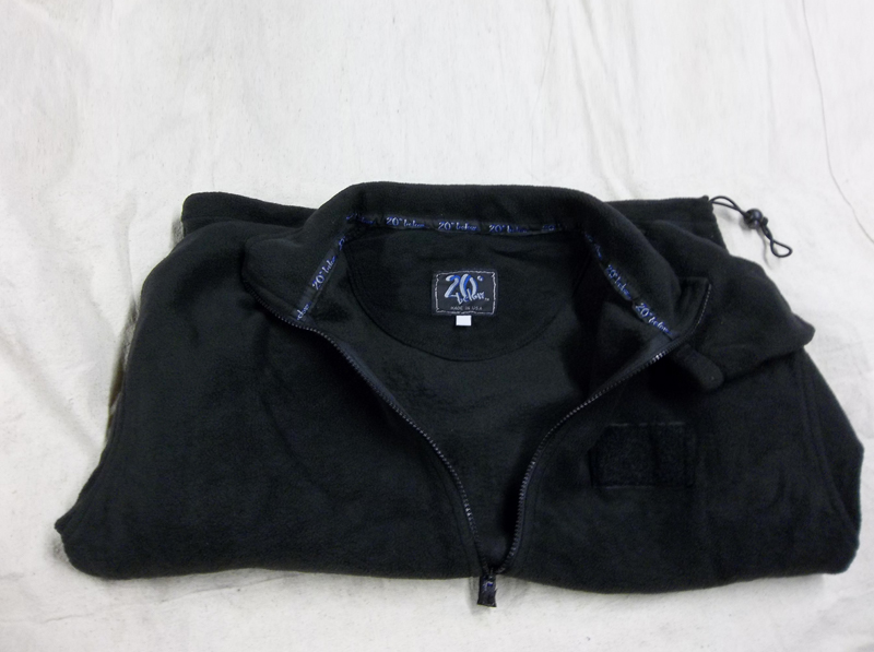 20 Below Mens Fleece Zip Up (L)