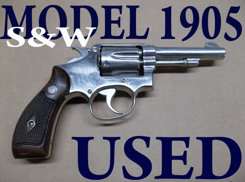 S&W Model 1905 4th Change 38 Special Revolver (used)