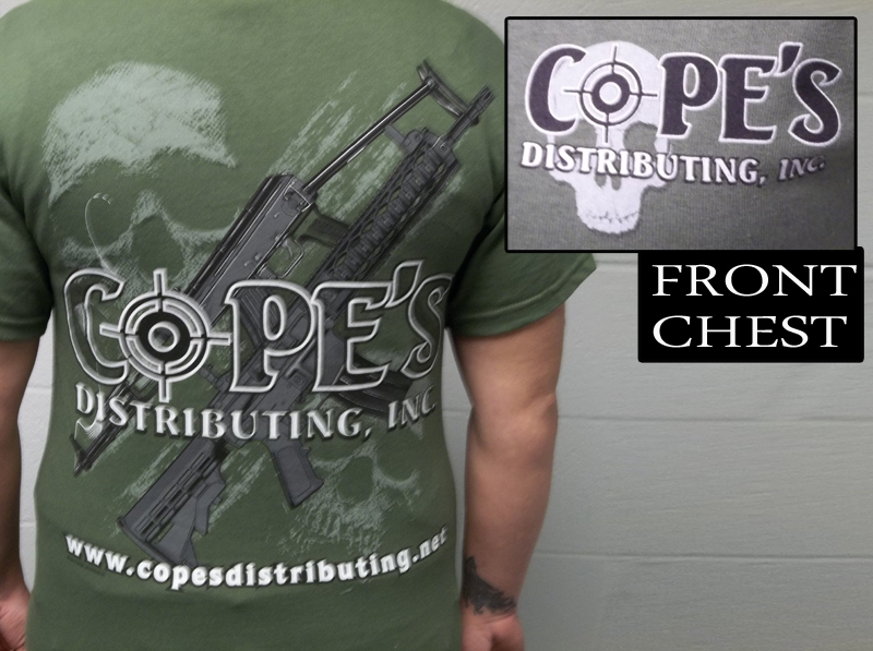 Cope's Skullz T-Shirt Green (XL)