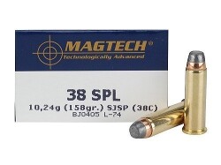Magtech 38C 38 Special 158 Grain SJSP Box of 50