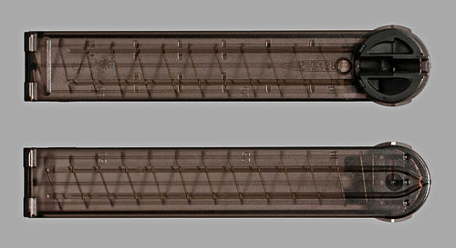 ATI P90/PS90 50RD Magazine-Translucent Brown