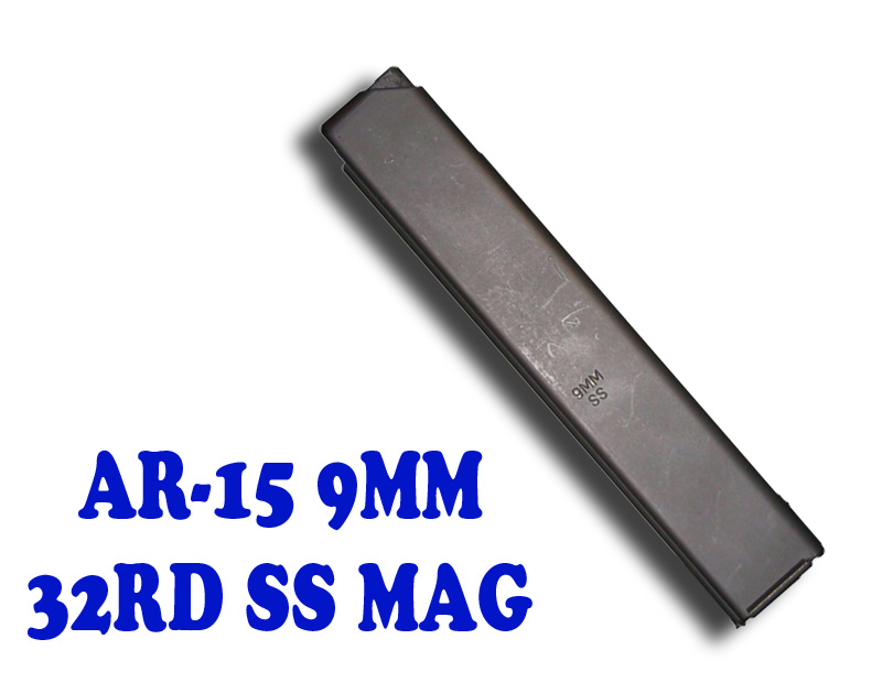 ASC AR-15 9MM 32RD SS Mag