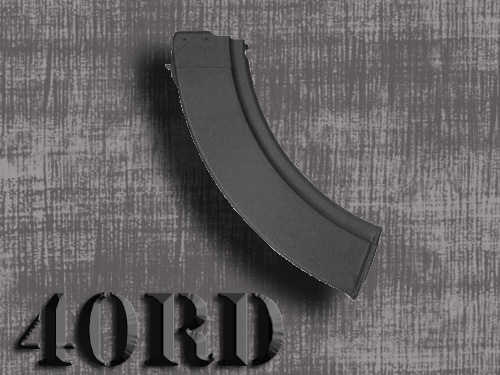 Bulgarian Slabside Poly 40 Rd AK-47 Mags Steel Lip 7.62 x 39