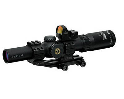 Burris 1x-4x-24mm XTR Xtreme Illu. Tact Scope W/ fast fire