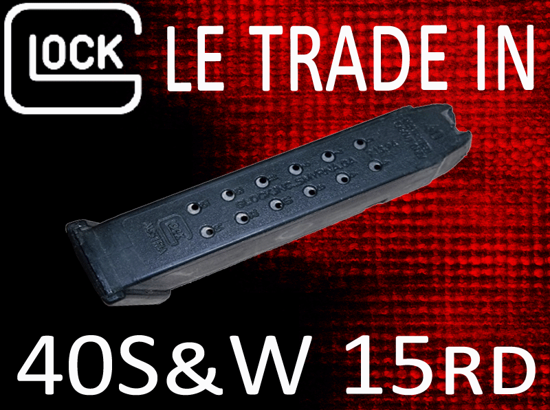 Glock Model 22 .40S&W 15rd LE Trade In