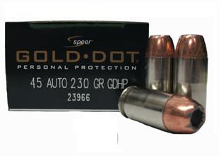 Speer Gold Dot .45 ACP 230Gr. 20rnd. Box