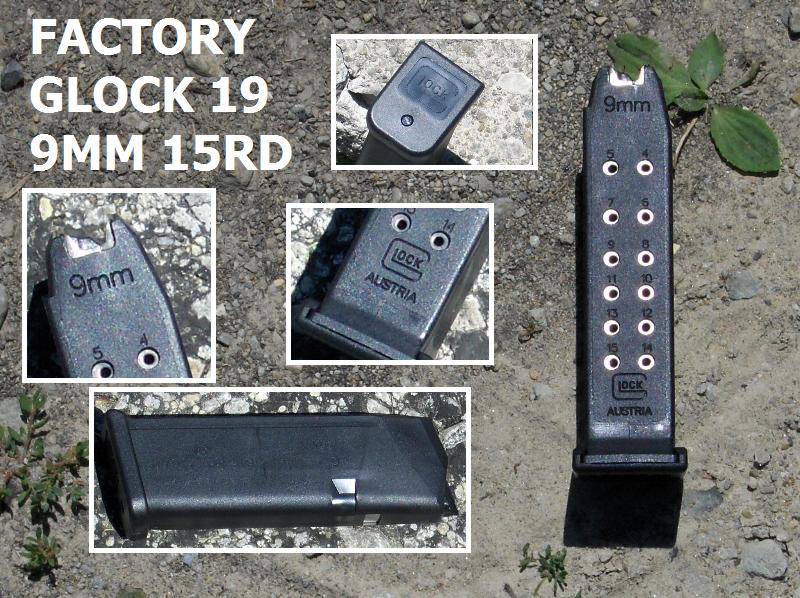 Glock Model 19 9mm 15rnd FML Factory
