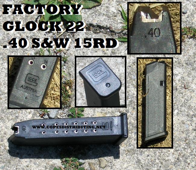 Glock Model 22 .40S&W 15rd Factory