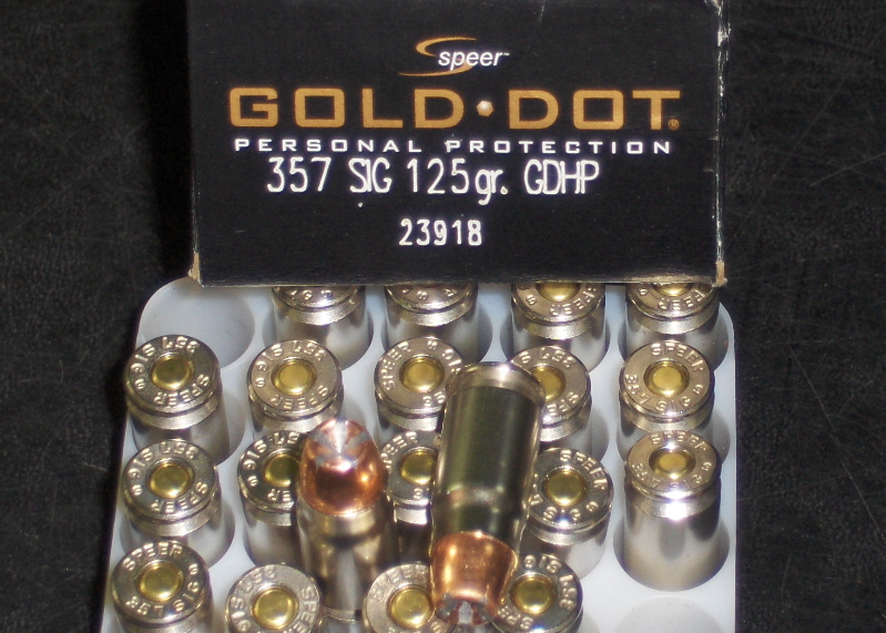 Speer Gold Dot 357 Sig 125gr 20rd box