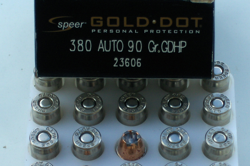 Speer Gold Dot .380ACP 90gr 20rd Box GDHP