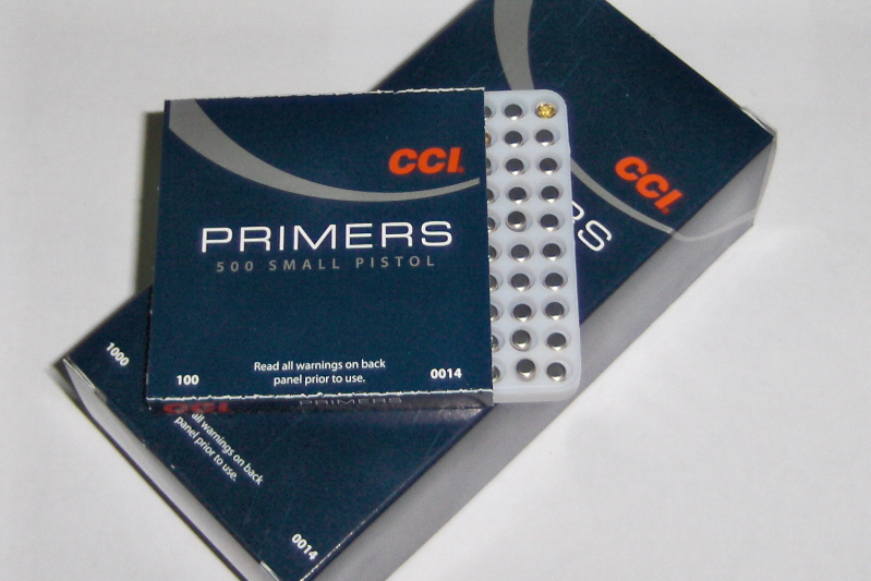 CCI 0014 Small Pistol Primers #500 Box of 1000