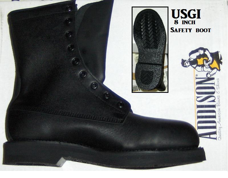 BLOW OUT USGI 8 inch Safety Boot Size 6 1/2