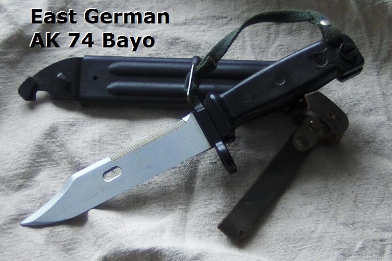 East German AK-74 Bayonet