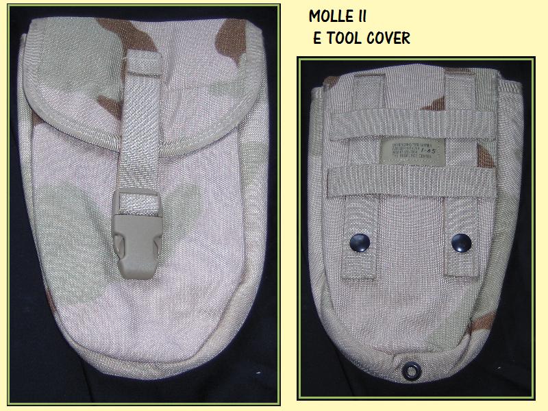 MOLLE II  E Tool Pouch (Desert Camo)
