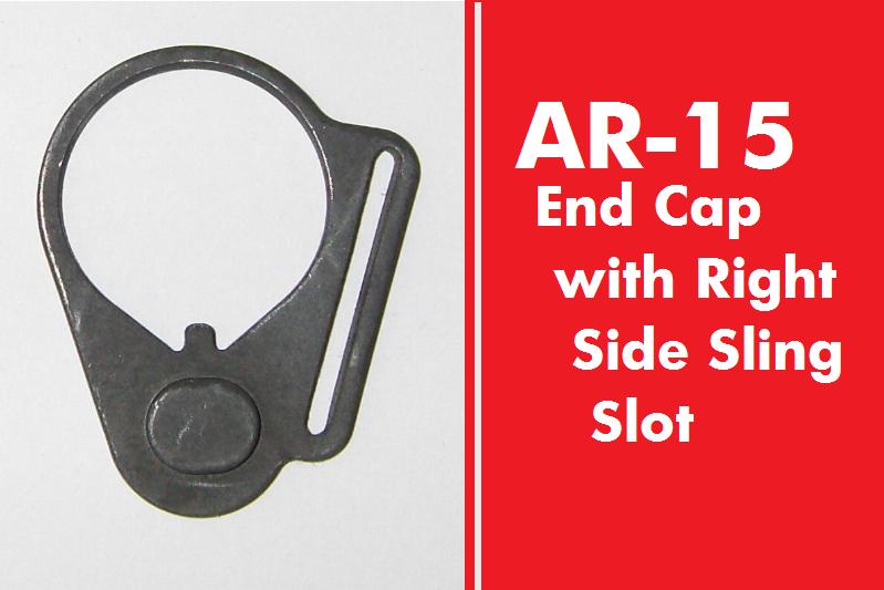 AR-15 End Cap with Right Side Sling Slot