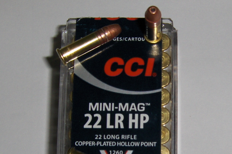 CCI Mini-Mag High Velocity 22lr Copper plated HP 100rd
