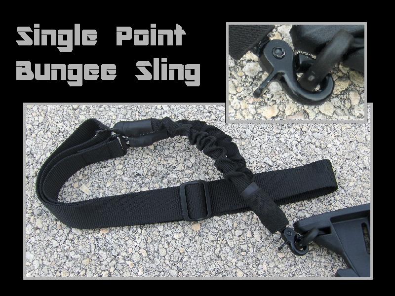 Single Point Bungee Sling (Black)