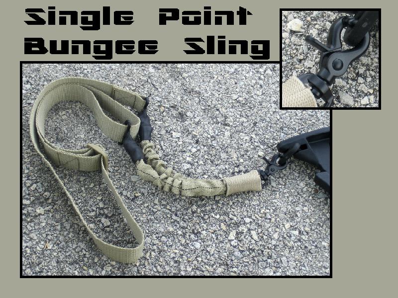 Single Point Bungee Sling (Dark Earth)