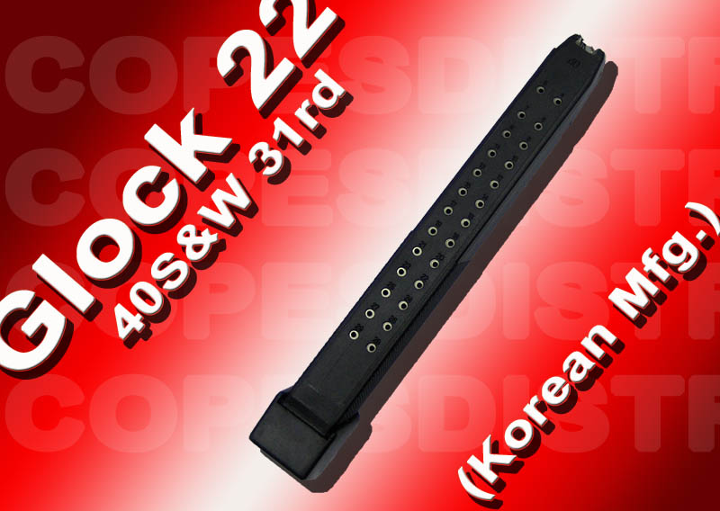 Glock Model 22 40S&W 31rd (Korean Mfg.)